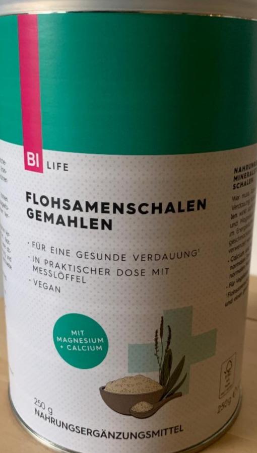 Fotografie - Flohsamenschalen gemahlene Bi LIfe