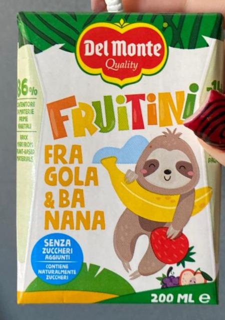 Fotografie - Fruitini granola & banana Del Monte Quality