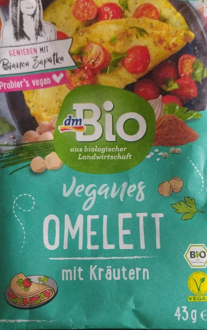 Fotografie - Veganes omelett mit Kräutern dmBio