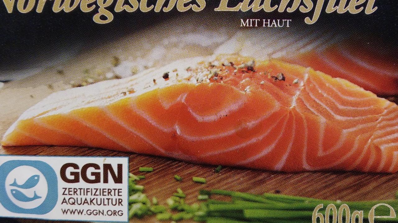 Fotografie - Norwegische Lachsfilet NETTO