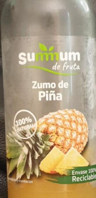 Fotografie - Zumo de piña Summum