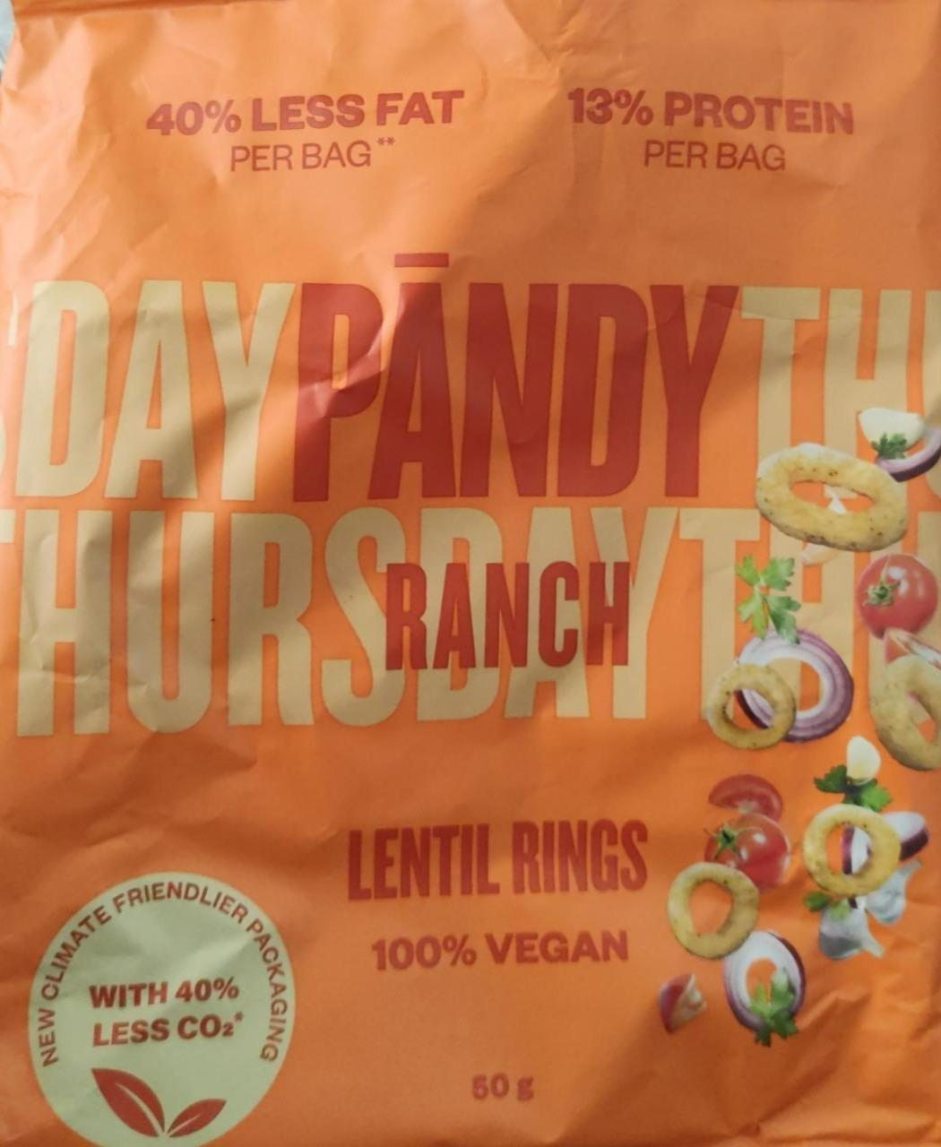 Fotografie - Ranch Lentil rings Pändy