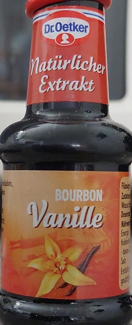 Fotografie - Natürlicher extrakt bourbon vanille Dr.Oetker