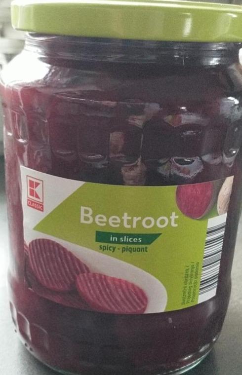 Fotografie - beetroot in slices K-Classic