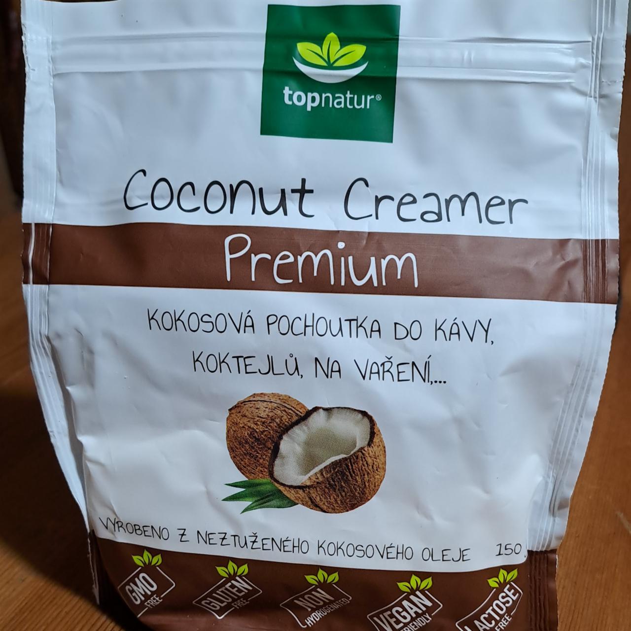 Fotografie - Coconut creamer premium Topnatur