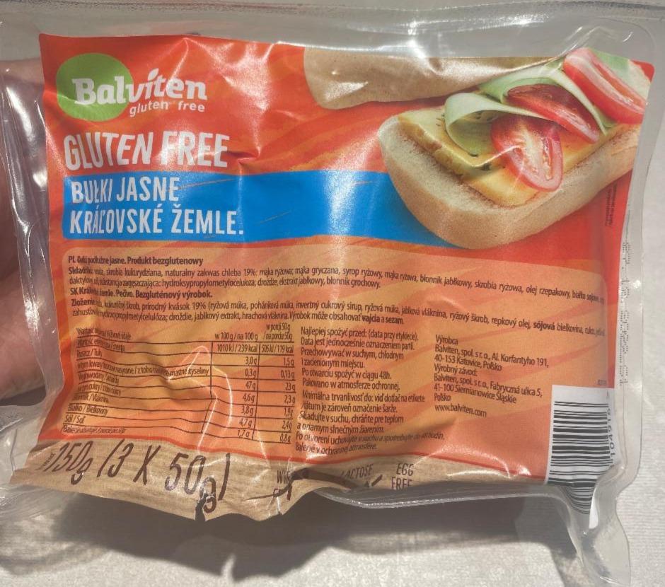 Fotografie - Gluten free kráľovské žemle Balviten