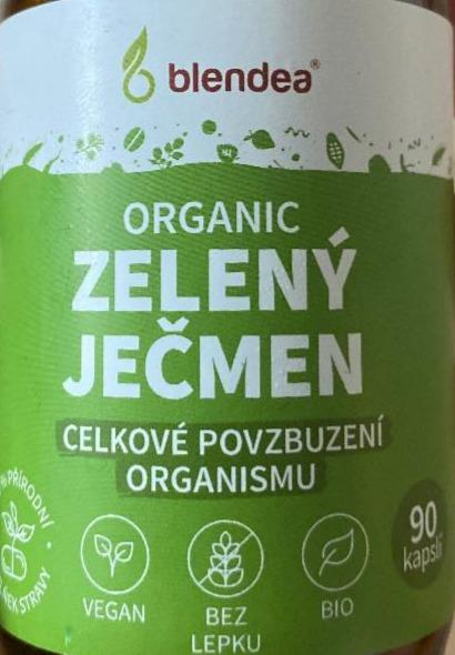 Fotografie - Organic zelený ječmen Blendea