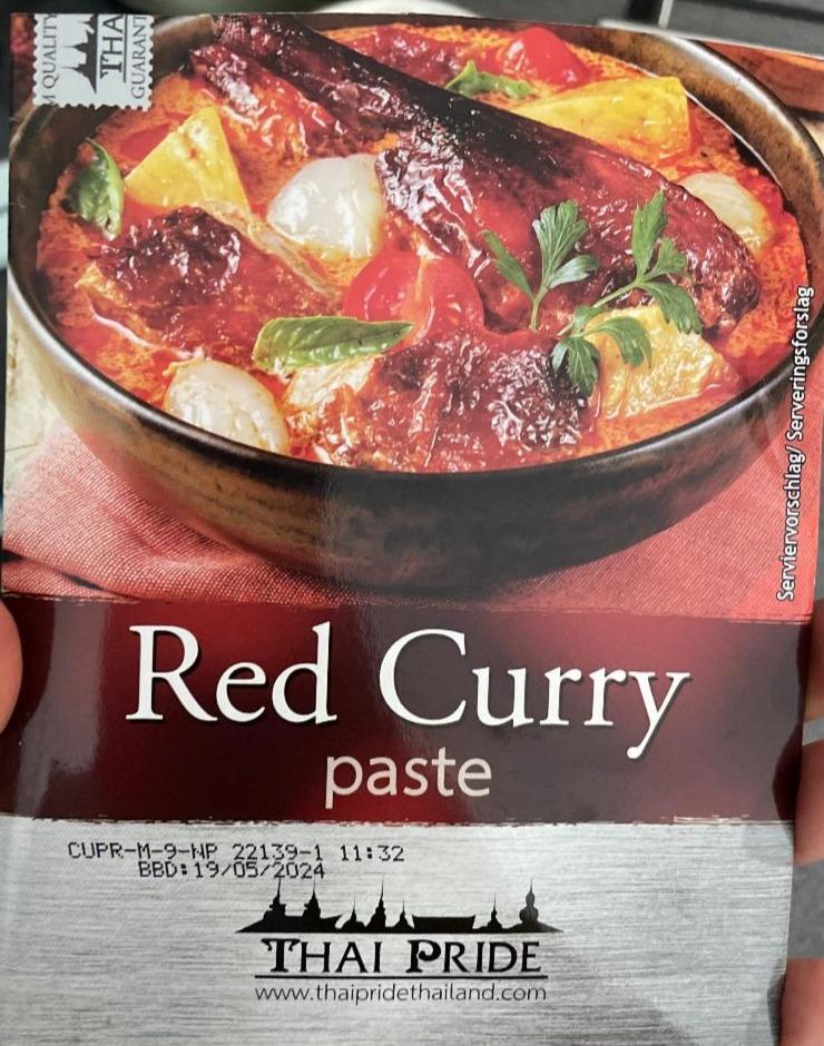 Fotografie - Red Curry paste Thai Pride