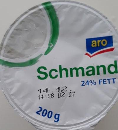 Fotografie - Zakysaná smetana Schmand 24% Aro