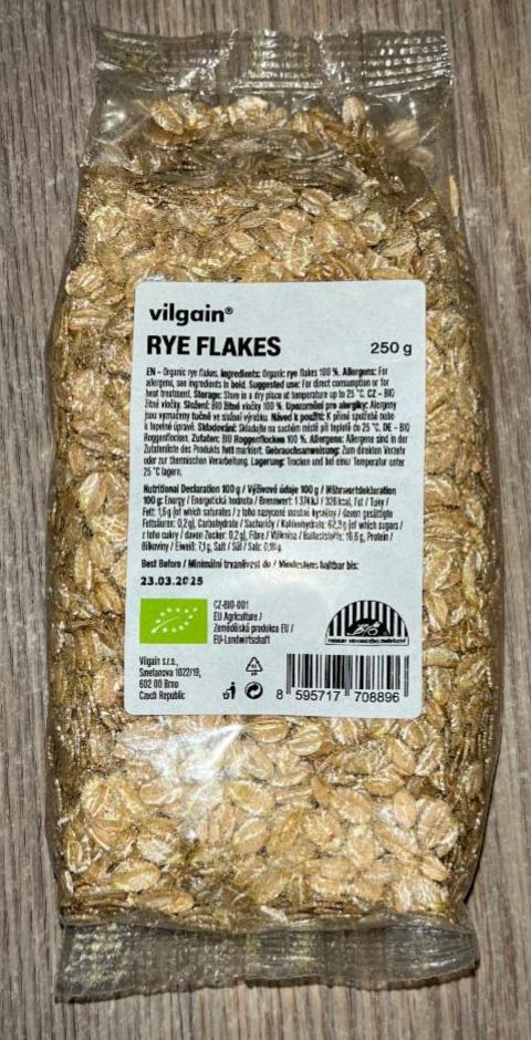 Fotografie - Rye flakes Vilgain