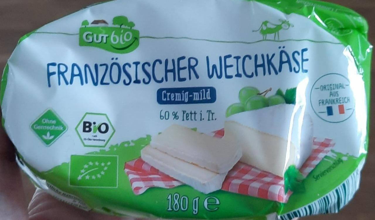 Fotografie - Französischer Weichkäse GutBio