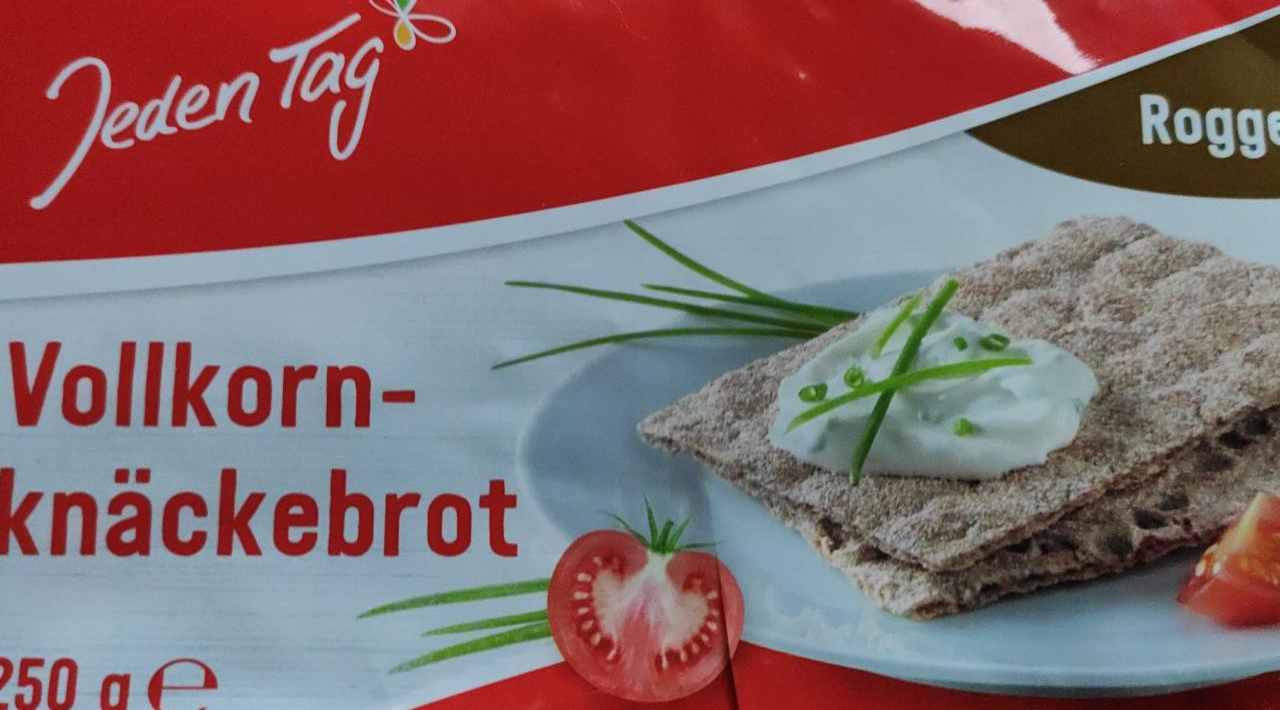 Fotografie - Vollkorn-Knäckebrot Roggen Jeden Tag