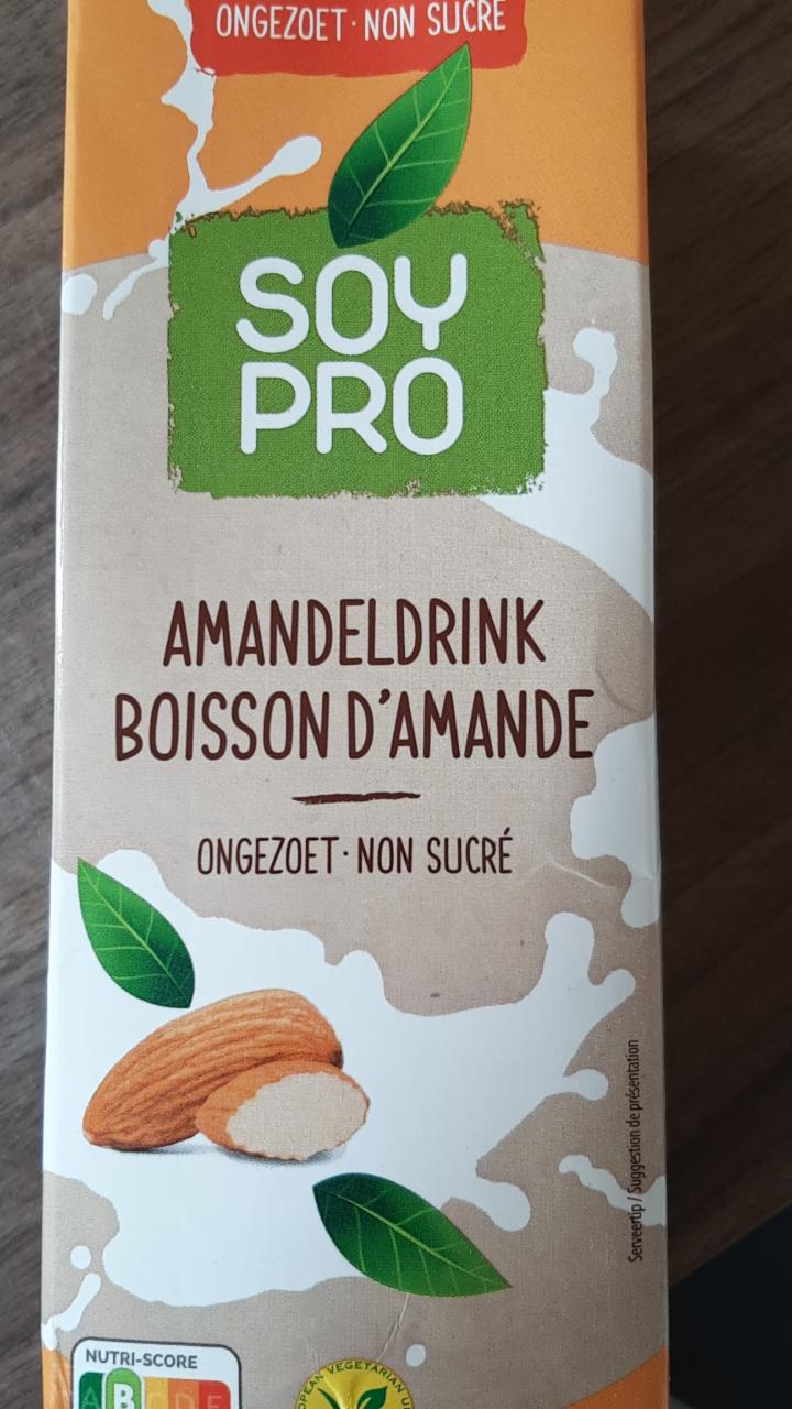 Fotografie - Amandeldrink Ongezoet SoyPro