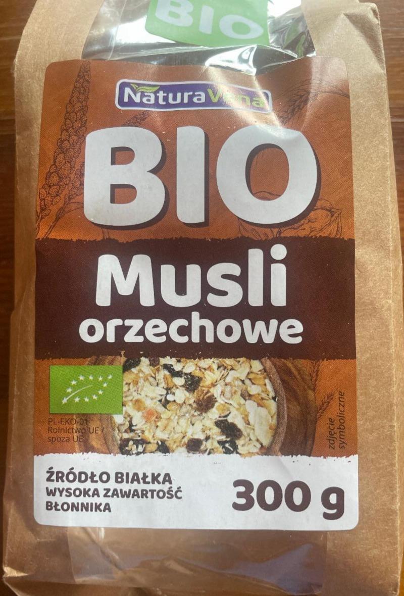 Fotografie - Ořechové musli bio NaturaVena