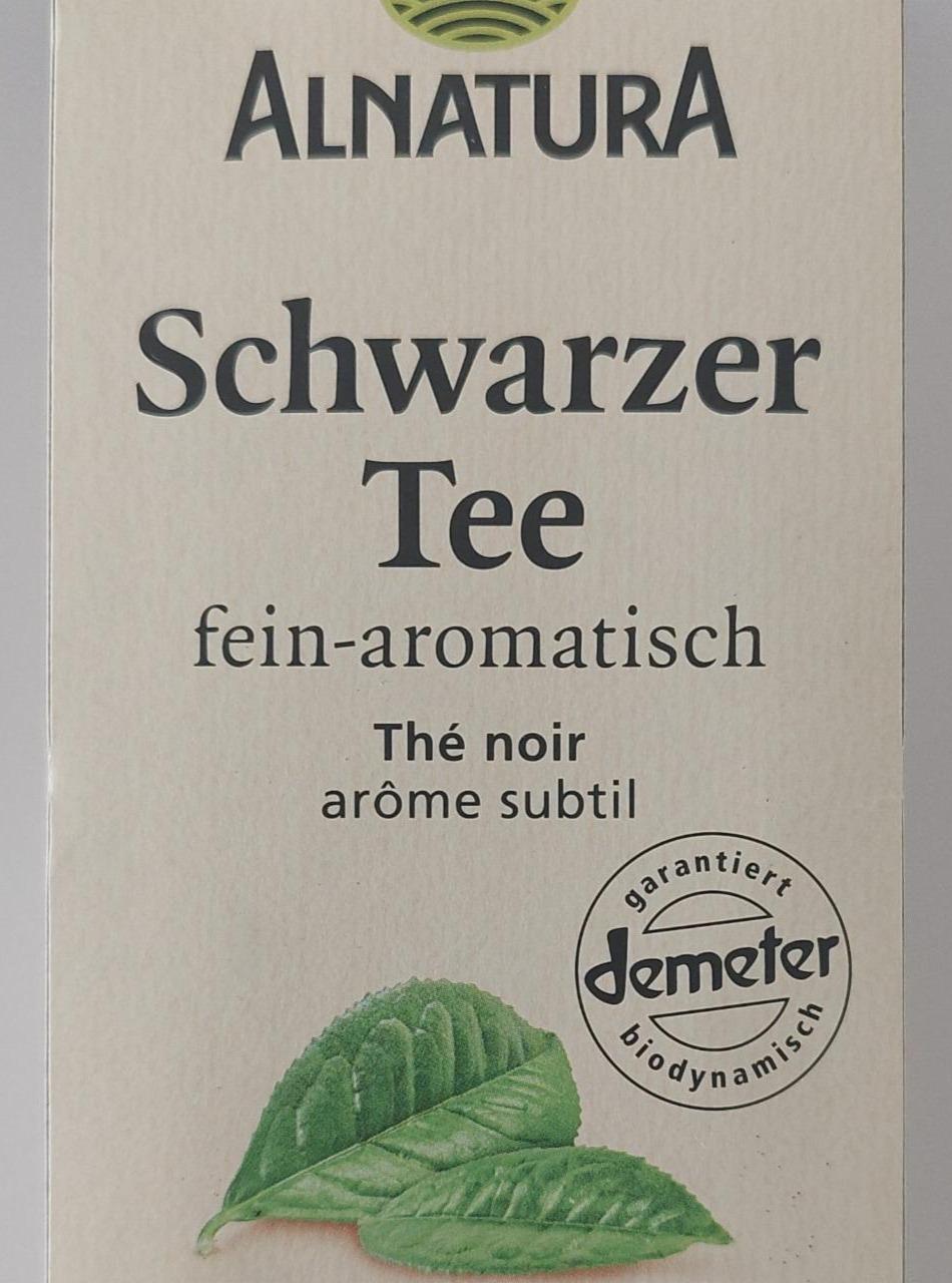 Fotografie - Schwarzer Tee fein-aromatisch Alnatura