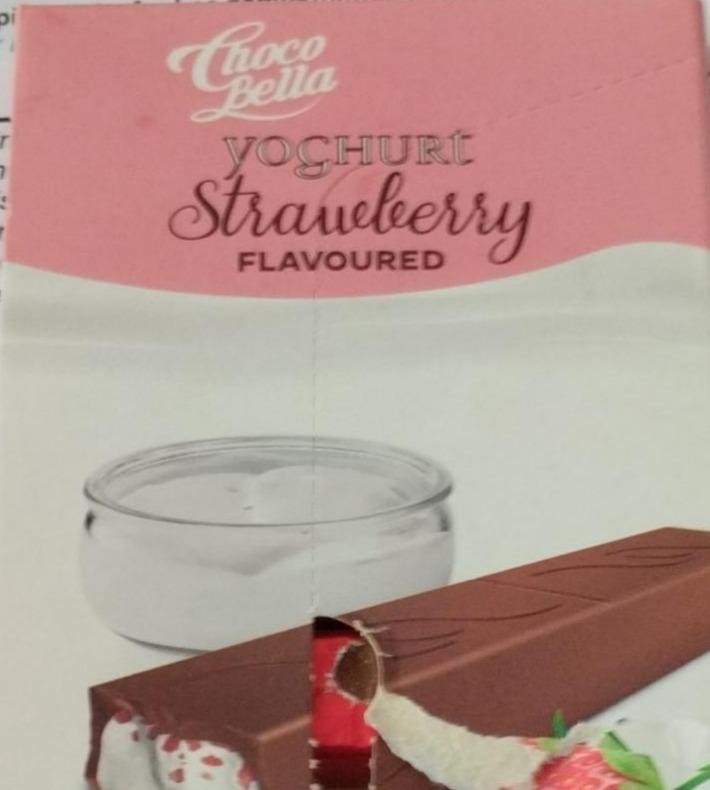 Fotografie - Yoghurt strawberry flavoured Choco Bella