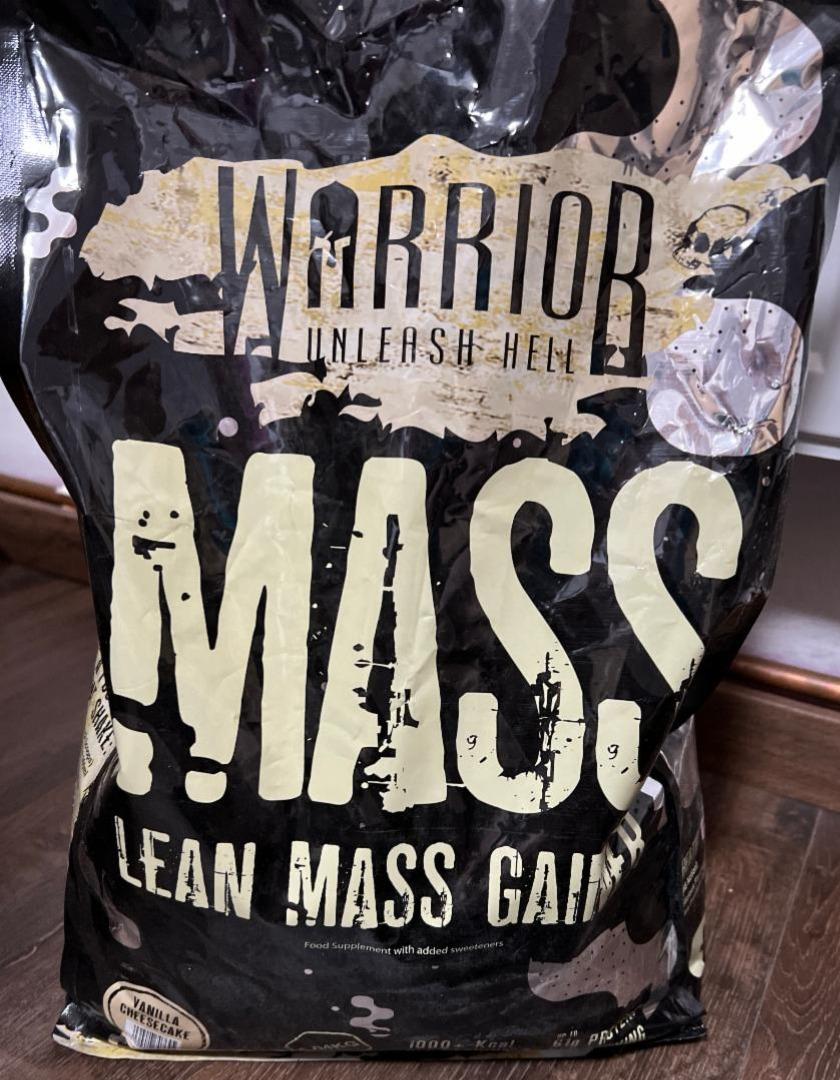 Fotografie - Lean Mass Gainer Vanilla cheesecake Warrior