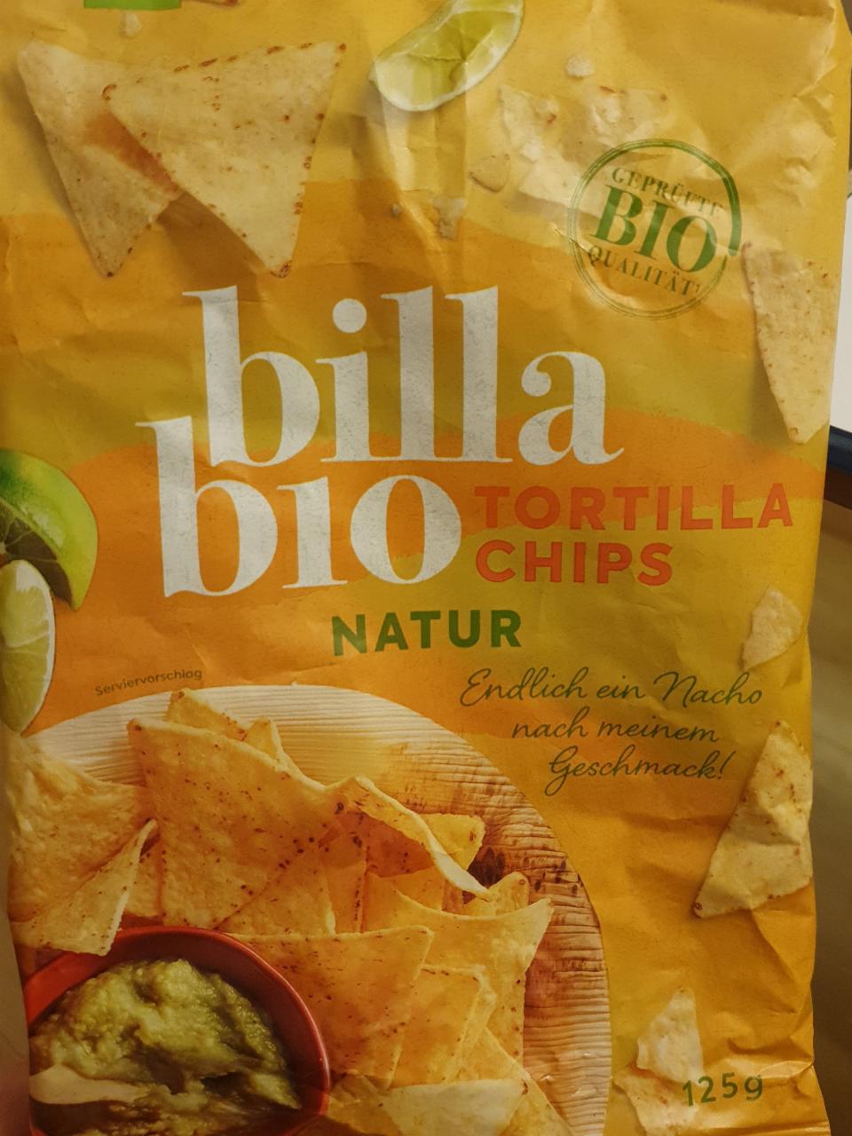 Fotografie - Tortilla Chips Natur Billa Bio