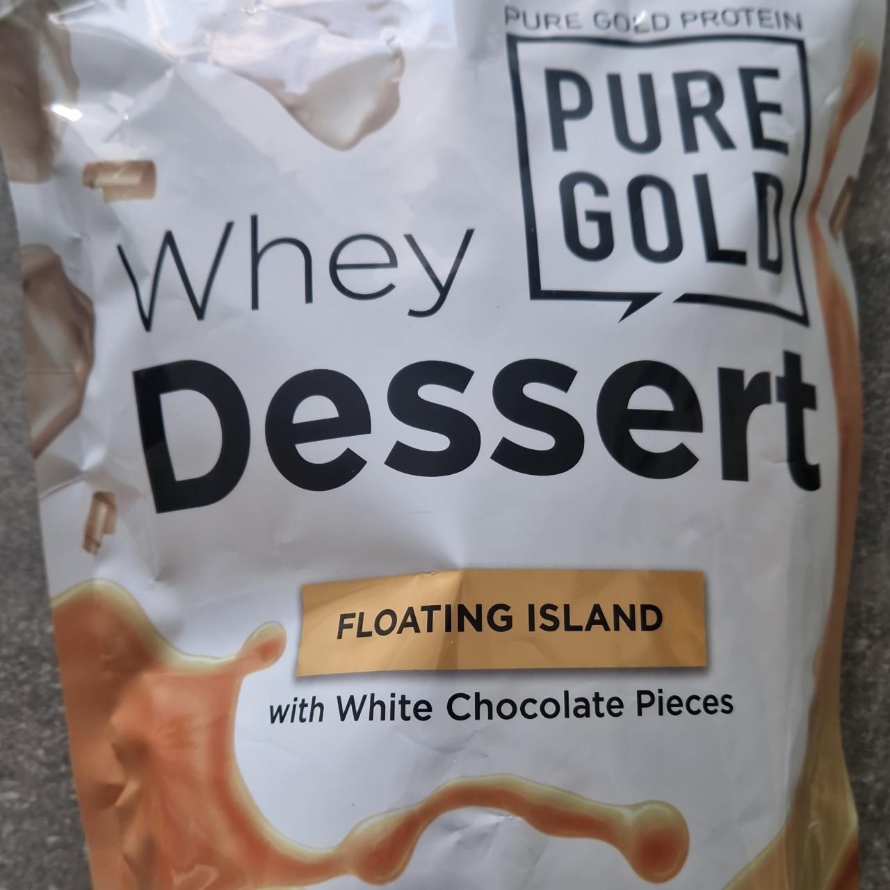 Fotografie - whey desert White chocolate Pure Gold