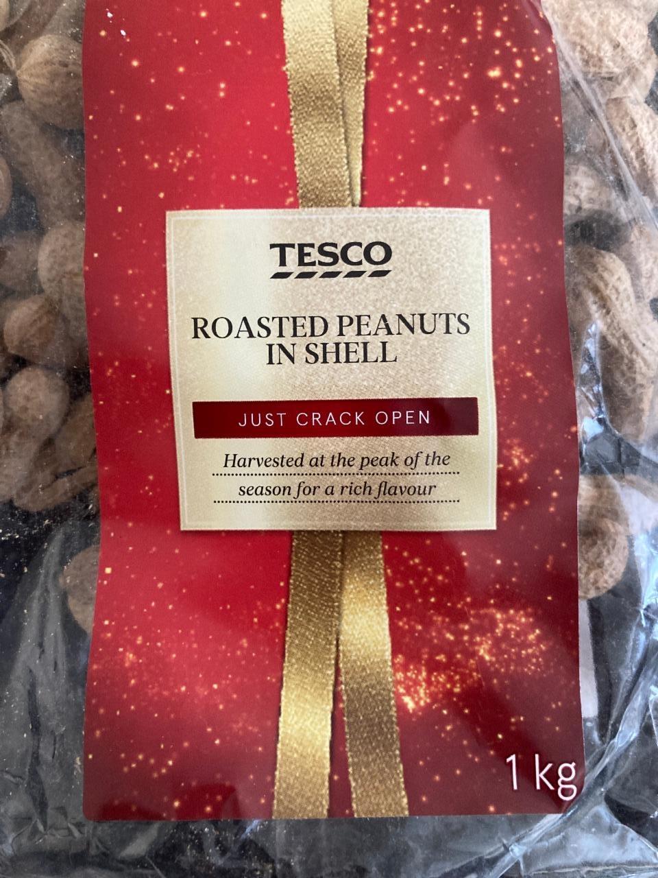 Fotografie - Roasted Peanuts in Shell Tesco