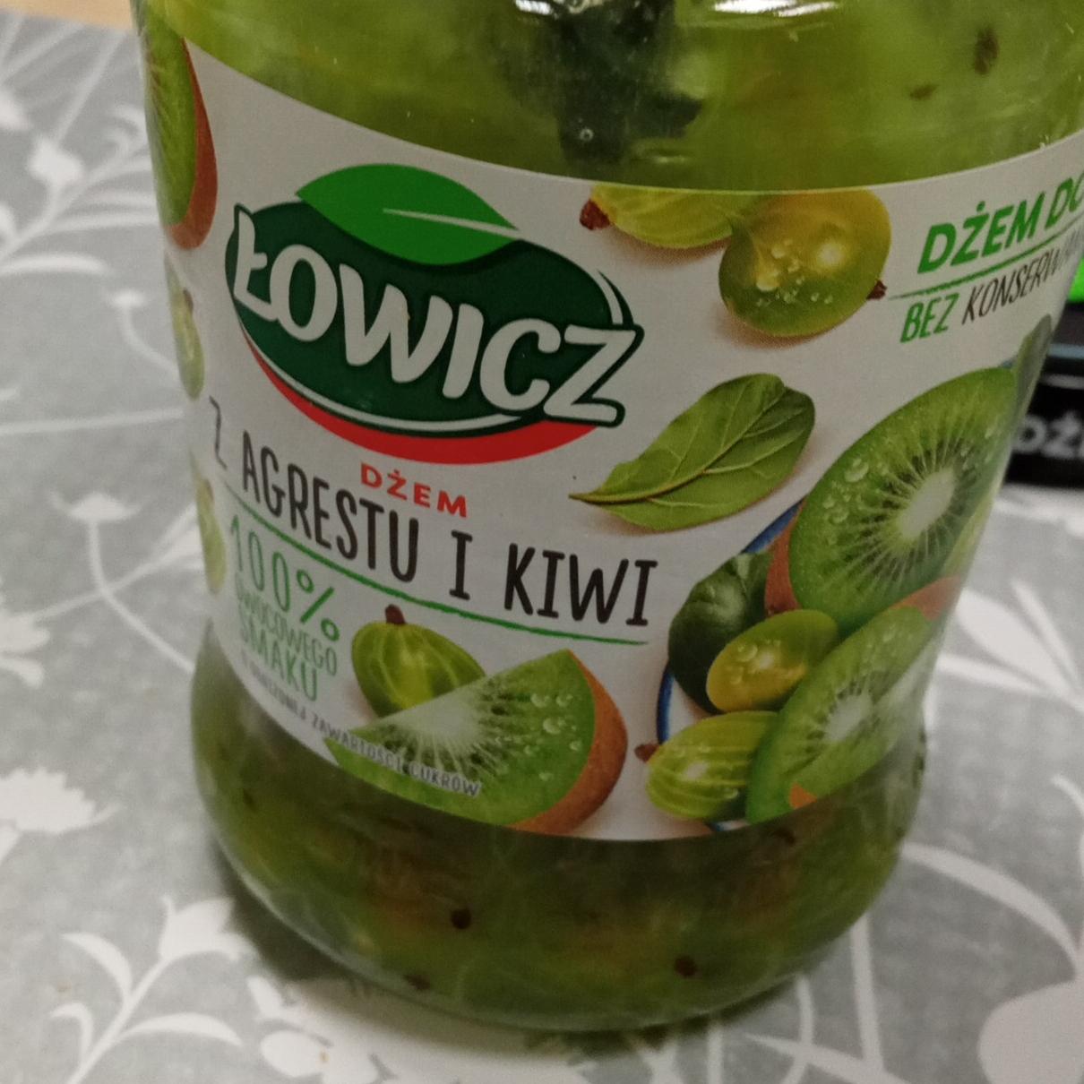 Fotografie - Dżem z agrestu i kiwi Łowicz