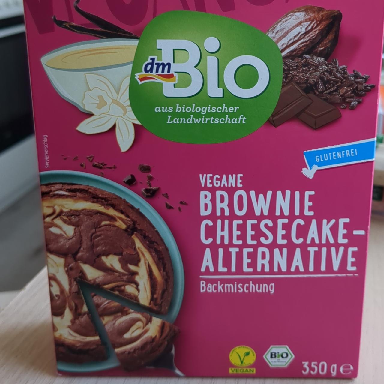 Fotografie - Vegane Brownie Cheesecake-Alternative dmBio