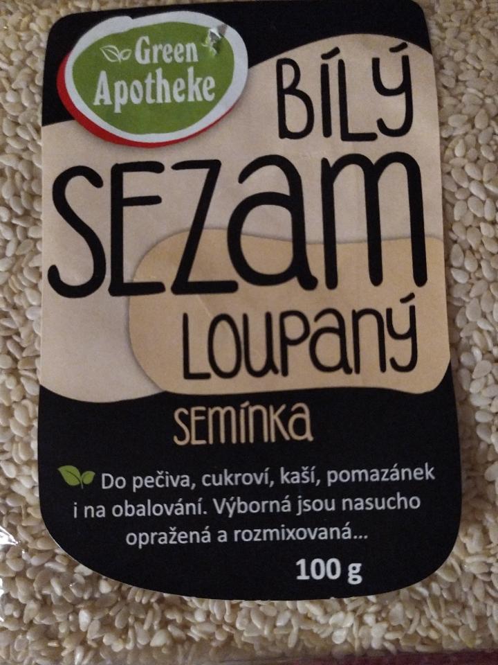 Fotografie - Sezam bílý loupaný Green Apotheke