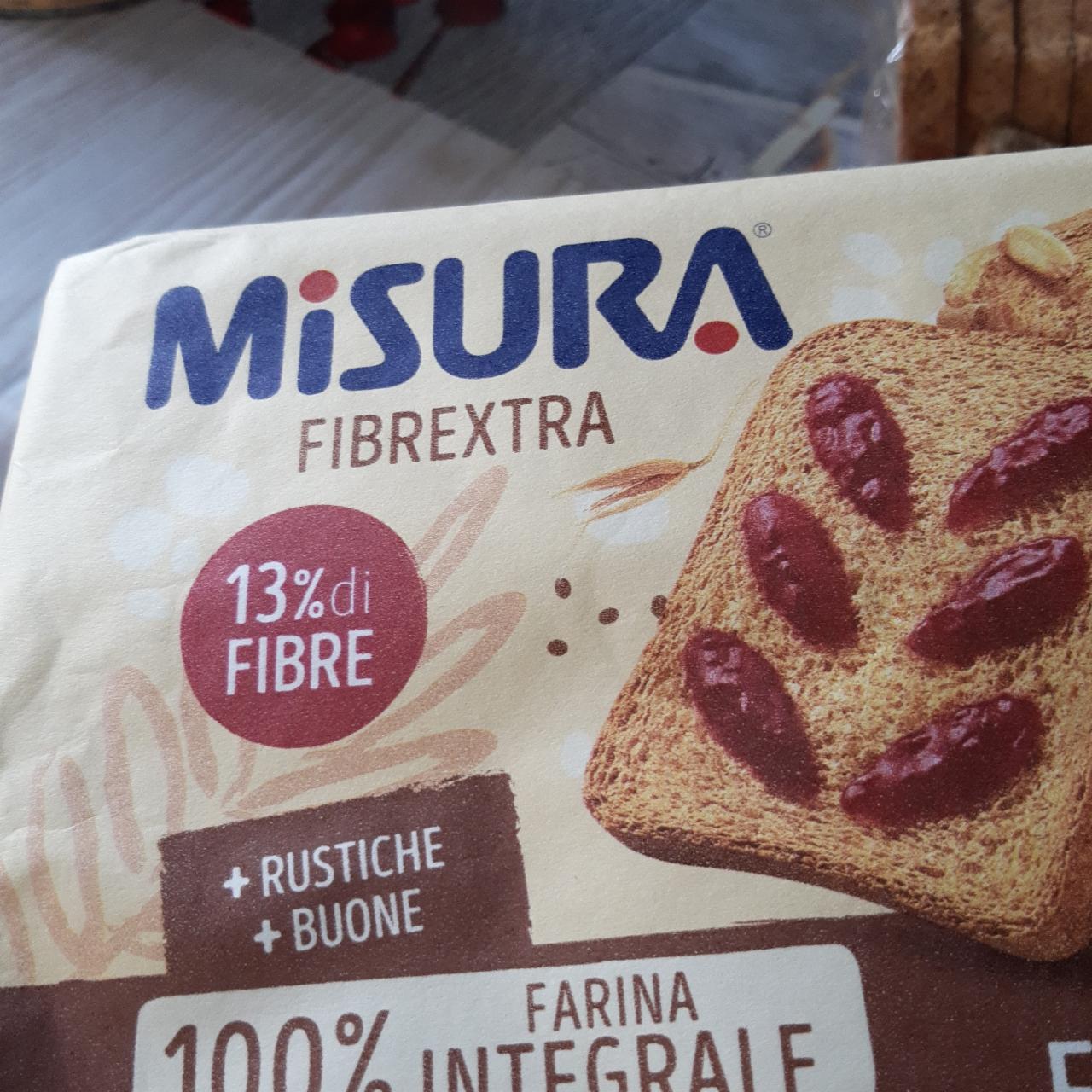 Fotografie - Fibrextra Fette Biscottate con Fibre di Frumento e Avena Misura