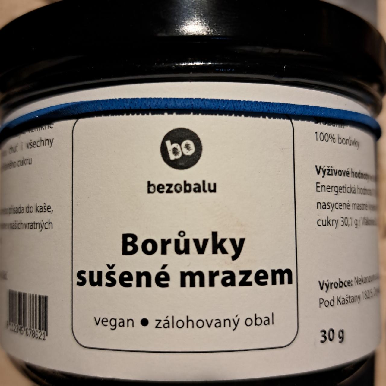 Fotografie - Borůvky sušené mrazem