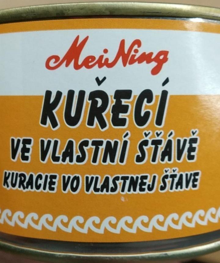 Fotografie - Kuřecí ve vlastní šťávě MeiNing