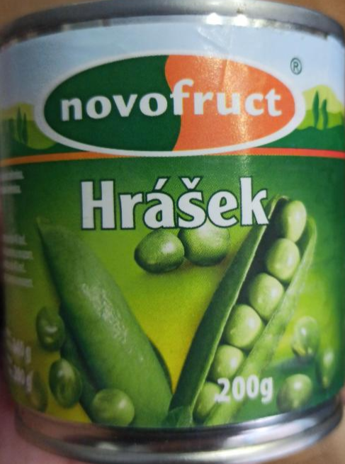 Fotografie - hrášek Novofruct