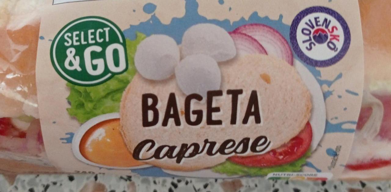 Fotografie - Bageta Caprese Select&Go