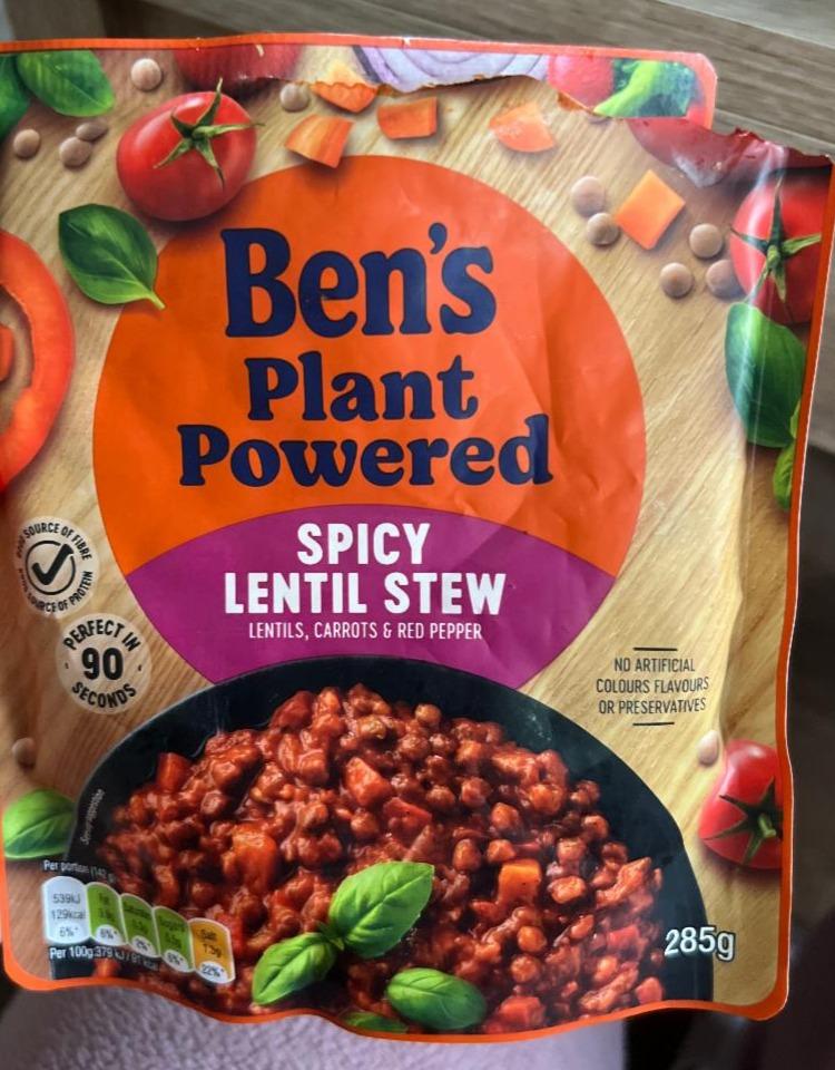 Fotografie - Plant powered spicy lentil stew Ben's