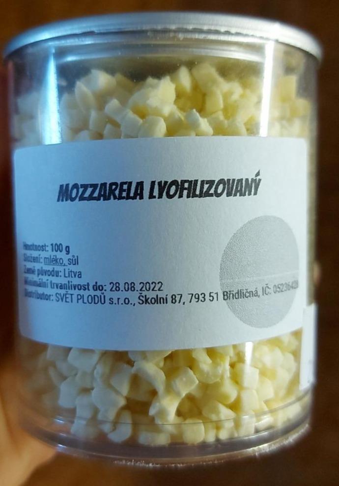 Fotografie - Mozzarela lyofilizovaná Svět plodů