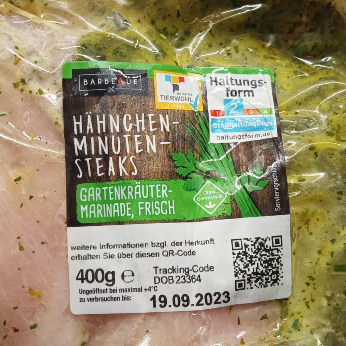 Fotografie - Hähnchen minuten steaks gartenkräuter marinade, frisch