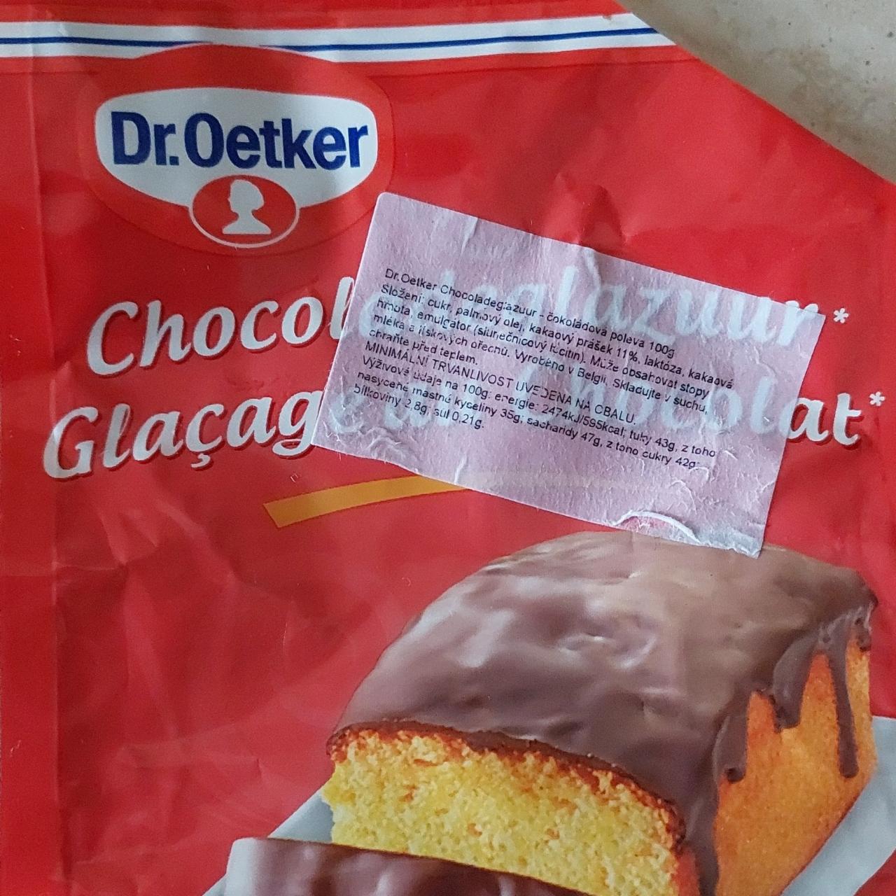 Fotografie - Chocoladeglazuur Dr.Oetker