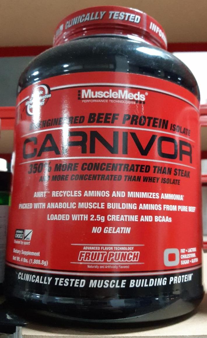 Fotografie - Carnivor Beef Protein Isolate MuscleMeds