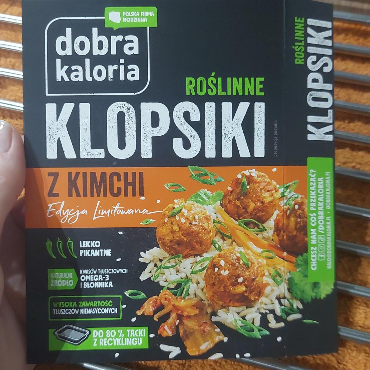 Fotografie - Klopsiki roślinne z kimchi Dobra Kaloria