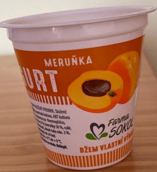 Fotografie - Jogurt Meruňka Farma Sokol