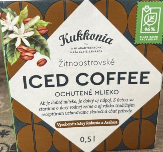 Fotografie - Žitnoostrovské iced coffee Kukkonia