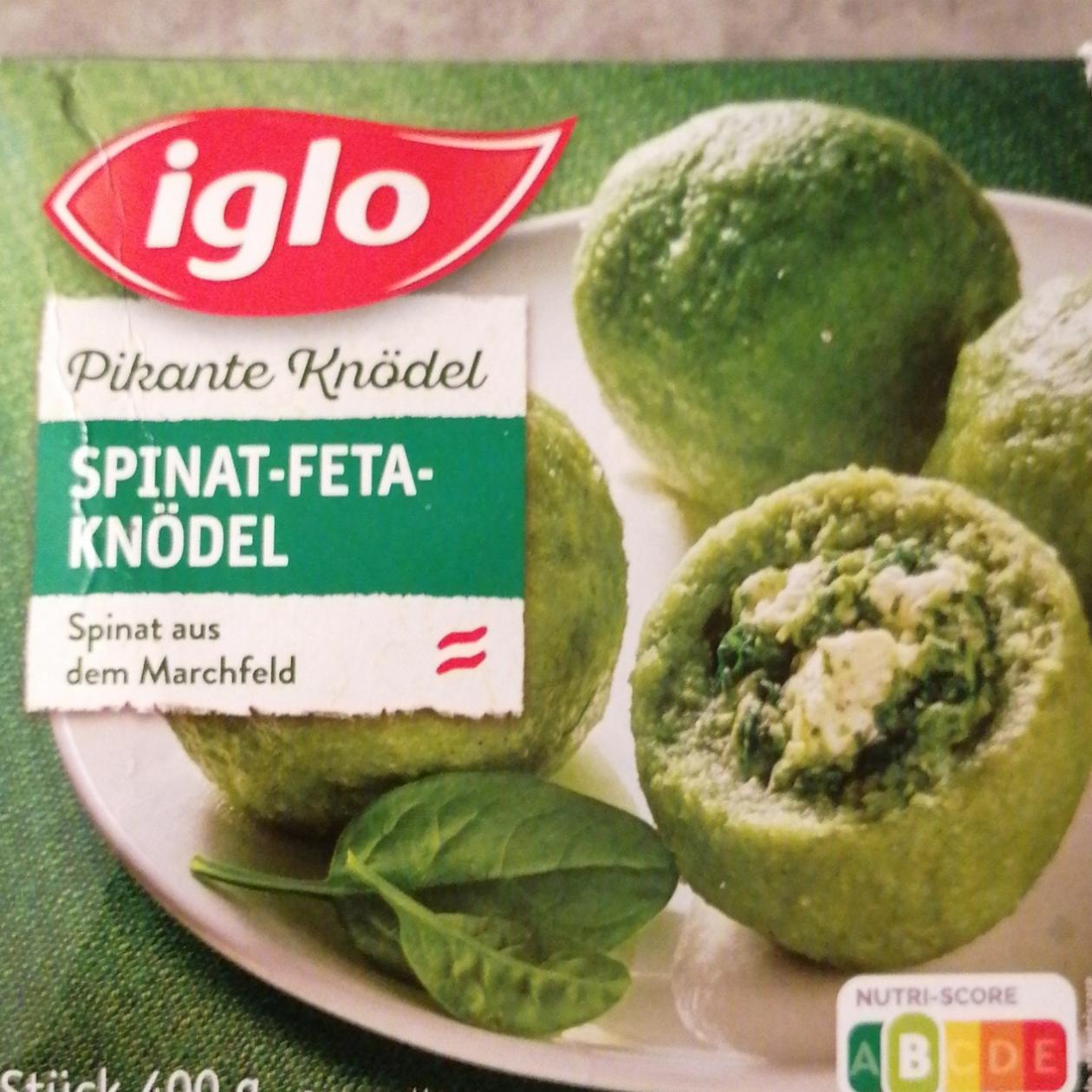 Fotografie - Spinat feta knödel Iglo