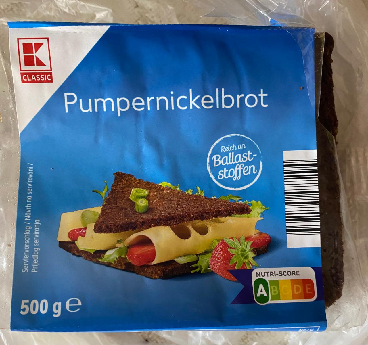 Fotografie - Pumpernickelbrot K-Classic