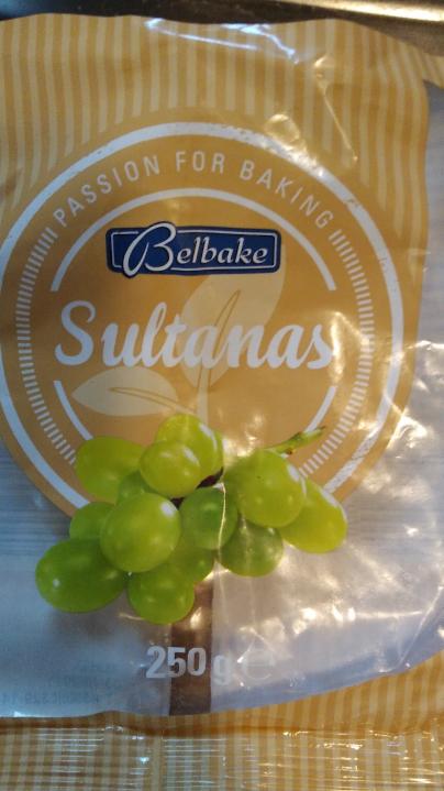 Fotografie - Sultanas rozinky nesířené Belbake