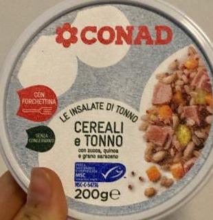 Fotografie - La insalate di tonno cereali e tonno Conad