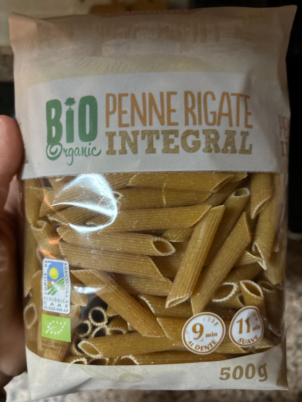 Fotografie - Bio organic penne rigate integral Combino