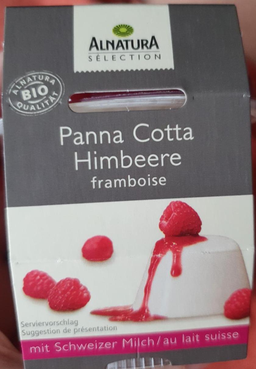 Fotografie - Bio Panna Cotta Himbeere Alnatura Sélection