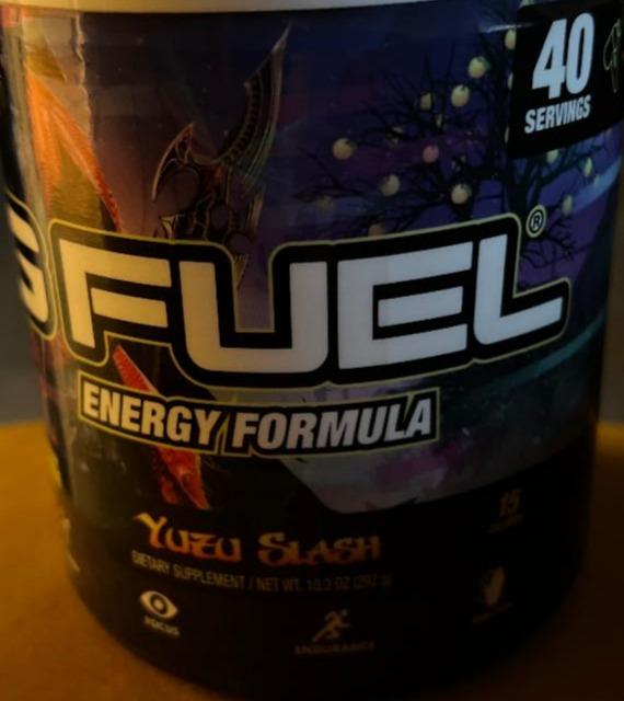 Fotografie - Energy Formula Yuzu Slash G Fuel