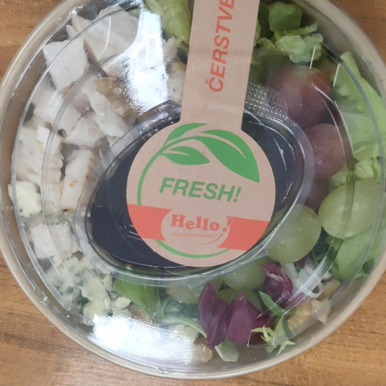 Fotografie - Salát se sýrem s modrou plísní Hello fresh