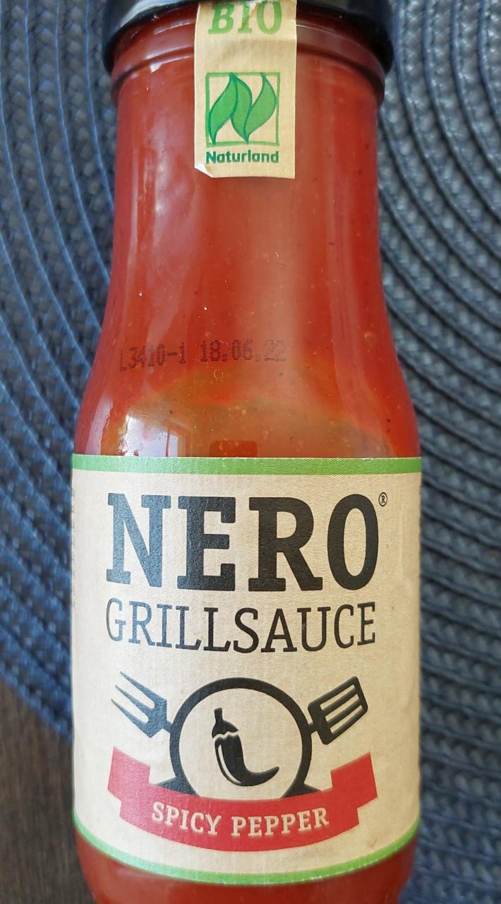 Fotografie - Bio Grill Sauce Spicy Pepper NaturLand