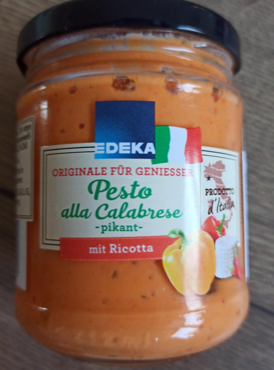 Fotografie - Pesto alla Calabrese pikant mit Ricotta Edeka